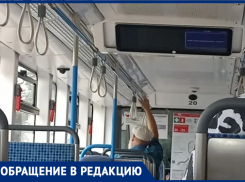 «Еду и подыхаю»: ещё один вагон таганрогского трамвая превратился в душегубку