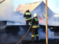 В поселке Новобессергеновка в пожаре погиб пенсионер