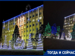 153 тысячи стоит украшение пяти елок возле администрации Таганрога