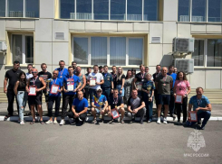 Таганрогские спасатели показали себя на областных соревнованиях