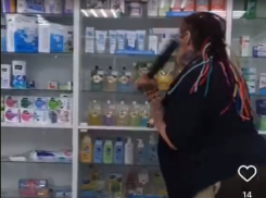 Таганрогская зоозащитница разбила витрину аптеки