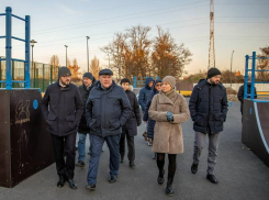 На 98 % готов парк им. 300-летия Таганрога