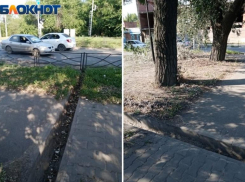 Тротуар по ул. Большой Бульварной: ни пройти, ни проехать