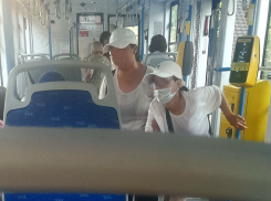 В Таганрогском трамвае появились «побирушки» 