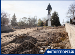 Работы по благоустройству Северной площади в Таганроге близятся к завершению 