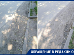 Одна из центральных улиц Таганрога погрузилась в грязь
