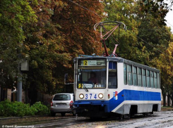 В Таганроге временно прекращено движение некоторых маршрутов трамваев
