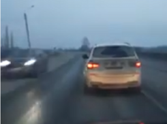«Чудо-король» на автотрассе Ростов-Таганрог нагло нарушал правила движения