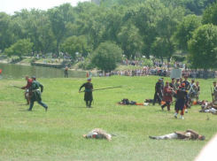Реконструкция войны 1855 года в Таганроге заинтересовала иностранцев