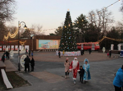 Новый год все ближе: в Таганроге состоялось открытие главной городской ёлки 