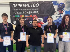 Таганрог — на пьедестале: наши тхэквондисты триумфально выступили на первенстве ЮФО