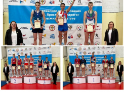 Таганрогские батутисты завоевали 14 медалей на Всероссийских соревнованиях 