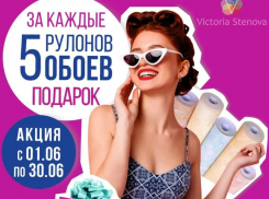 Victoria Stenova* дарит подарки за покупку обоев