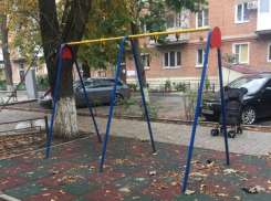 Детоненавистники  выдрали с корнями детскую площадку в Таганроге
