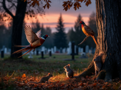 Дикие звери заселяют действующее кладбище в Таганроге