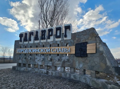 Черный герб у «городских ворот» смутил таганрожцев 