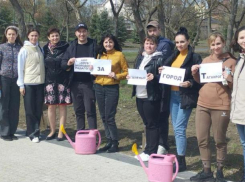 В Парке 300-летия молодые педагоги высадили платаны 