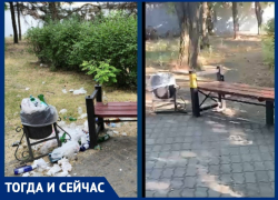 Сквер у Нового вокзала в Таганроге преобразился после критики горожан