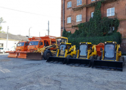 Техника, подаренная губернатором на юбилей Таганрога, вновь предстала во всей красе 