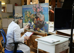 Русский музей продолжает реставрировать картины из Таганрога