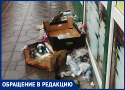 Новый вокзал в Таганроге встречает гостей мусорными залежами