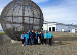 Юным экологам посчастливилось побывать на Неклиновском МЭОК под Таганрогом