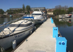 Завершено строительство первой очереди  яхт-клуба «5-й причал» в Таганроге