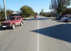 Нива сбила ленивого мужчину в Таганроге 