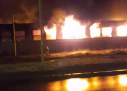 Прокуратура проведет проверку, в связи с пожаром на складе Таганрога