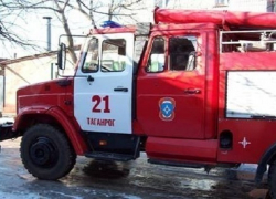 В Таганроге в пожаре спасли два человека
