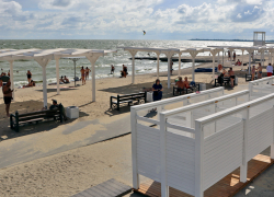 Центральный пляж Таганрога заметно преобразился