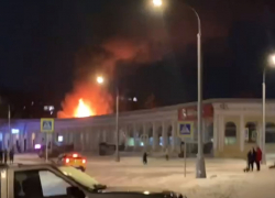 Во время пожара в Таганроге погиб человек