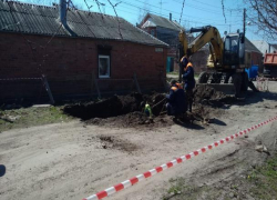 В Таганроге новое обрушение коллектора