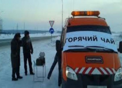  На трассах Ростовской области работают спасатели