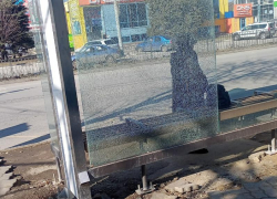 В Таганроге по ул. Дзержинского уже разбили новую остановку за 3 млн 