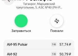 Высокая цена на топливо в Таганроге и Ростовской области дошла до уровня Госдумы 