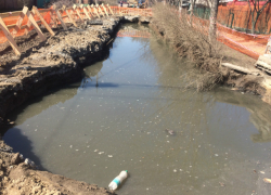 Обвалившийся коллектор в Таганроге  начнут восстанавливать с 3 мая