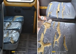 Маршрут редкий, проблемы частые – таганроженка показала, как выглядит салон маршрутки