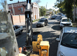 Дорожный ремонт на Греческой вызвал восторг  таганрожцев