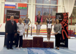 Таганрогские батутисты попали в топ турнира в белорусском Могилёве