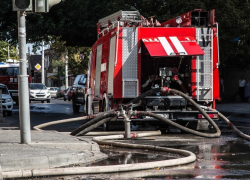 Пожар в цеху по производству пленки произошел в Таганроге 