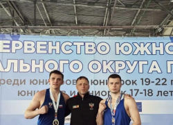 Таганрогские спортсмены-юниоры снова взяли награды на Первенстве ЮФО по боксу в Волгограде