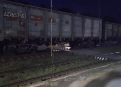 Таганроженка пролезла с детьми под стоящим вагоном грузового поезда