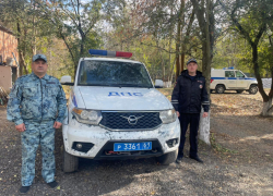 Сотрудники Госавтоинcпекции помогли матери с ребёнком в Неклиновском районе