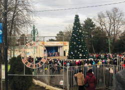 В Таганроге открылась главная елка города