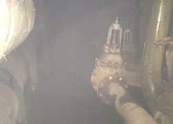 Авария на тепломагистрали в Таганроге