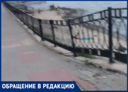 Новая набережная Таганрога опасна для жителей города