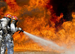 Под Таганрогом в пожаре погиб мужчина