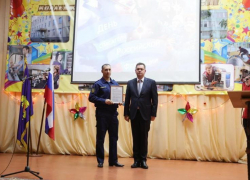 Торжественная встреча с таганрогскими спасателями состоялась в Механическом колледже