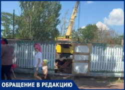  Жительницу Таганрога возмутил запрет кругов и стройка на семейном курорте